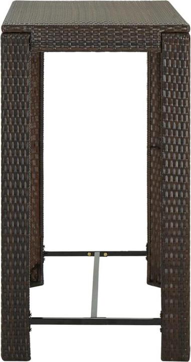 Actual product image vidaXL Bar-Set (100 x 60.50 x 110.50 cm)