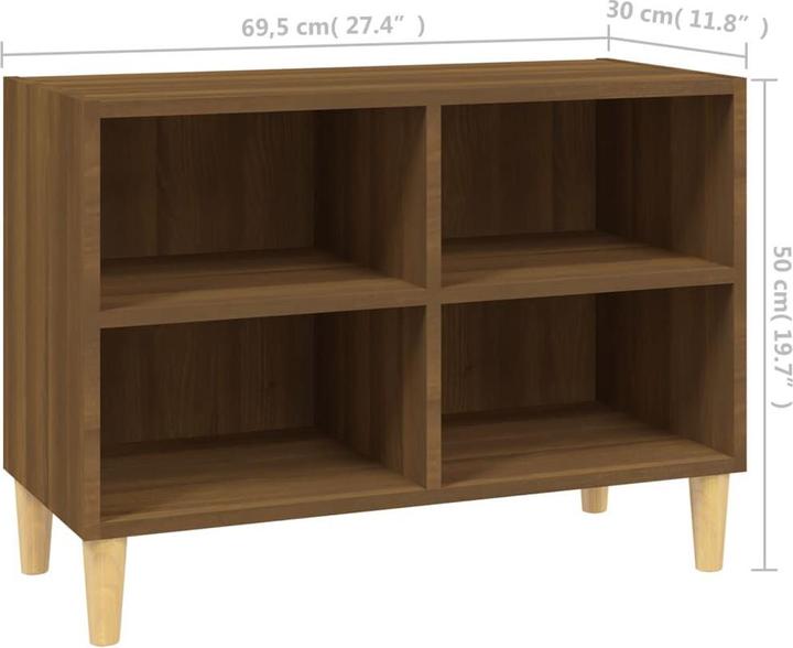 Produktbild vidaXL TV-Schrank (69.50 x 30 x 50 cm)