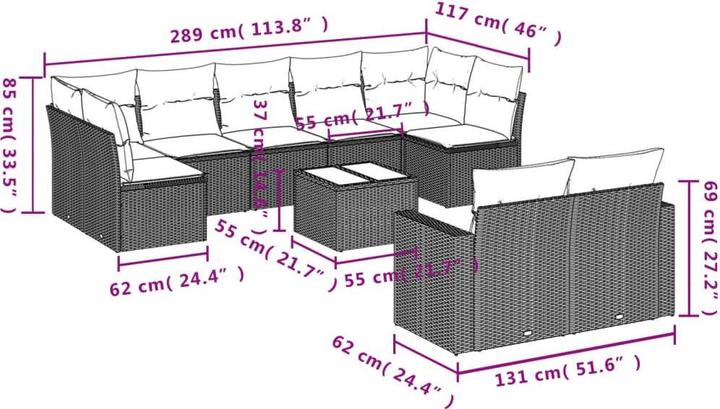 Produktbild vidaXL Murphy