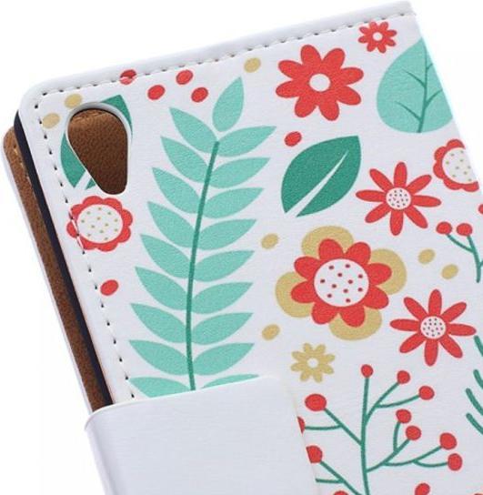 Actual product image MU Style Magnetic leather case with subject (Sony Xperia M4 Aqua)