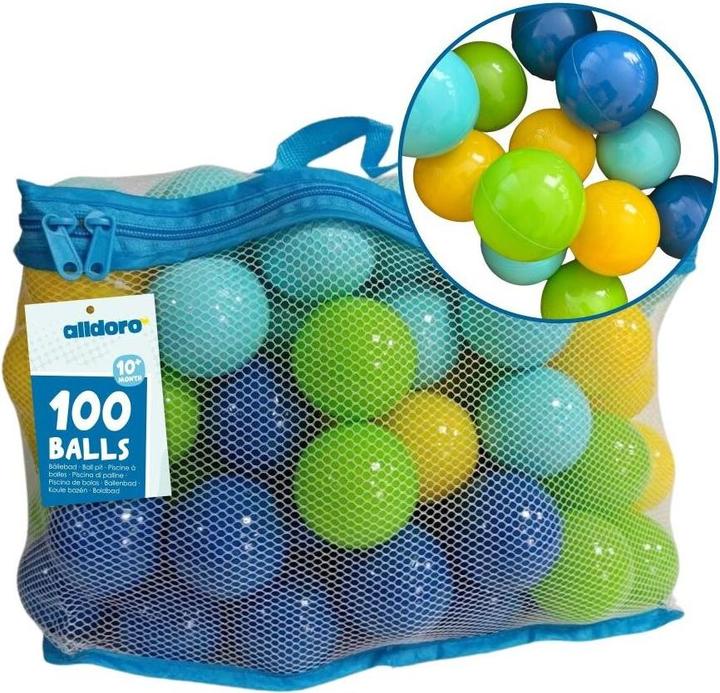 Produktbild Alldoro PE-Bälle, 100 St. + Tragetasche