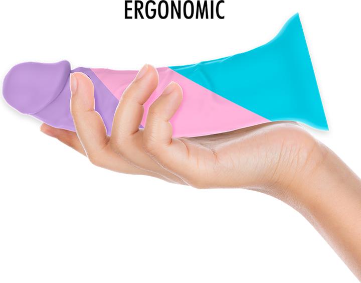 Image du produit Mythology Godemiché "Asher Pastel" à ventouse