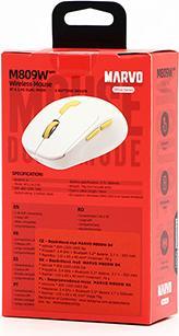 Produktbild Marvo M809W Maus schnurlos, weiss, 1600DPI (Kabellos)