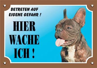 Image du produit Nobby Panneau d'avertissement Bouledogue français