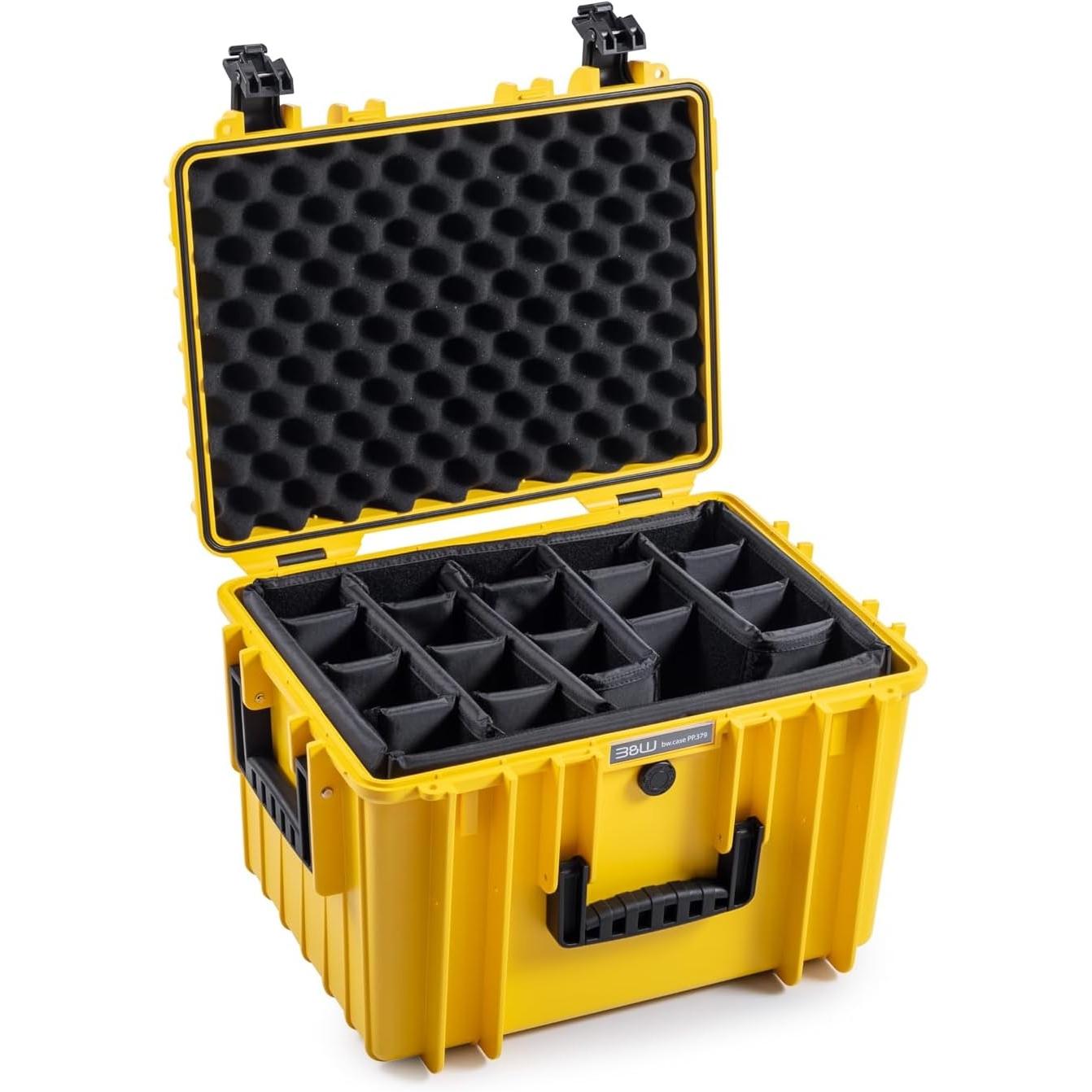 B+W Koffer Typ 5500 RPD Gelb (Fotokoffer, 37.90 l) (5500/Y/RPD)