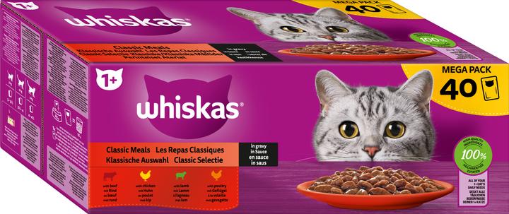 Whiskas Selezione classica (Adulto, 40 pz., 3400 g)