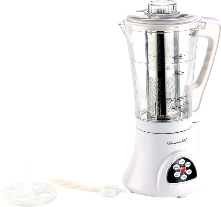 Rosenstein & Söhne 6in1-Thermo Koch-Mixer, für Suppen, Sojamilch usw. (300 W)