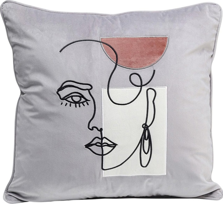 Kare Design Cuscino Mademoiselle 45x45cm (45 x 45 cm)