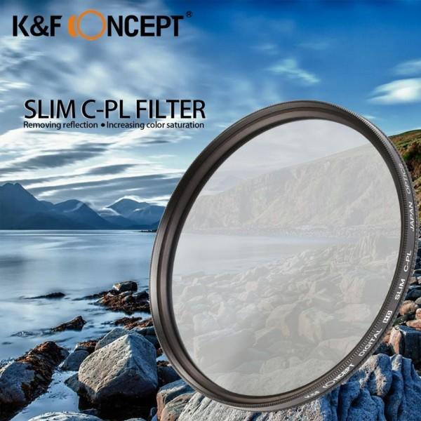 Immagine prodotto K&F Concept Filtro polarizzatore circolare CPL (37 mm, Filtri polarizzanti)
