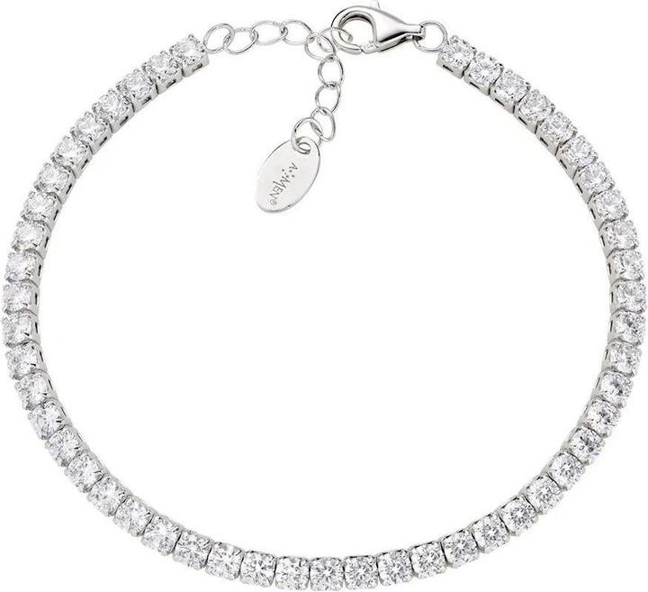 Immagine prodotto Amen Bracciale da tennis (20 cm, Argento 925)