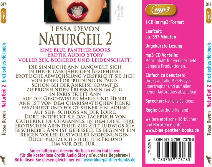 Produktbild Devon:NaturGeil 2 Erotik Audio Story (Tessa Devon, Deutsch)