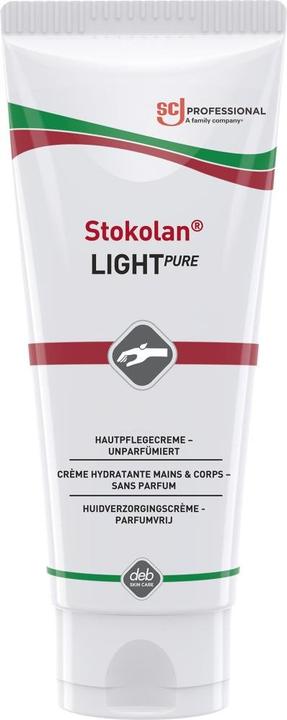 Stokolan Hautpflegecreme ® Light PURE 100 ml duft-/farbstofffrei (100 ml)
