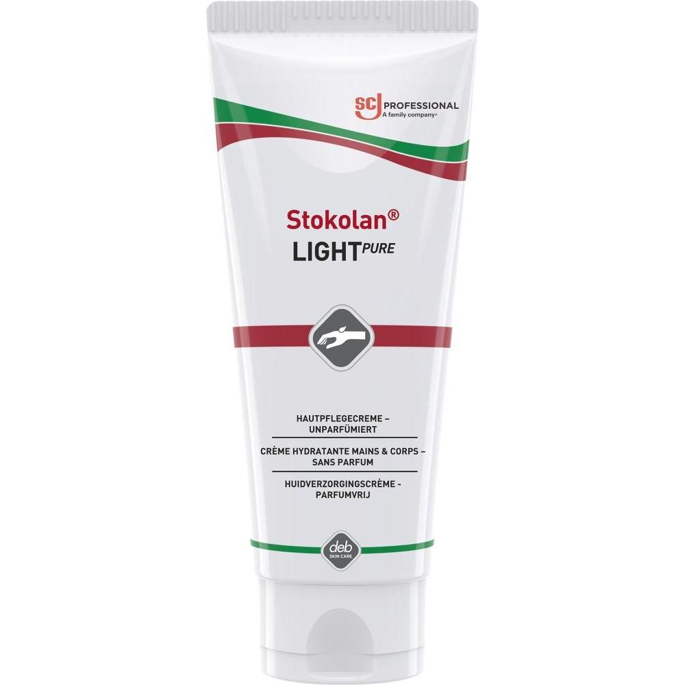 Stokolan Hautpflegecreme Light PURE 100 ml duft-/farbstofffrei (100 ml) (RES100ML)