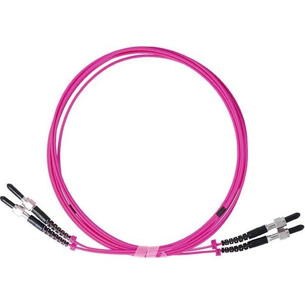 BlueOptics Duplex LWL Patchkabel FSMA-FSMA Multimode OM4 5 Meter (5 m), Netzwerkkabel