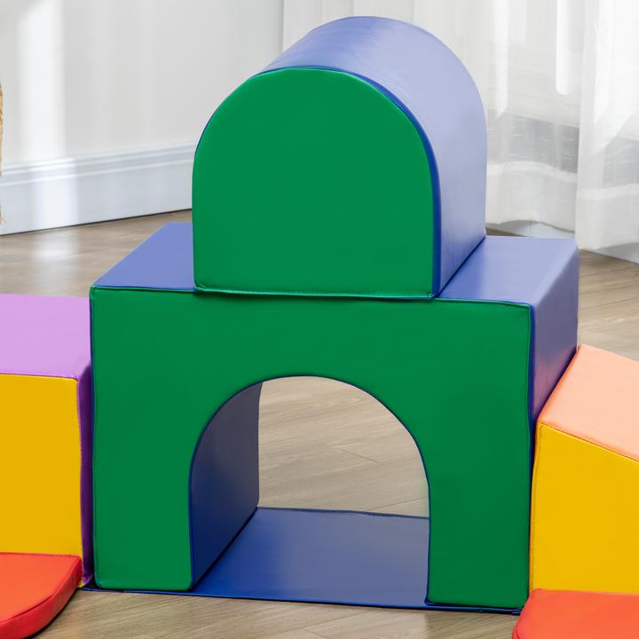 Image du produit Homcom Bausteinset Kunstleder, EPE Mehrfarbig
