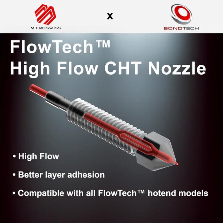 Actual product image MicroSwiss Micro Swiss FlowTech™ High Flow CHT Nozzle (Blast pipe)
