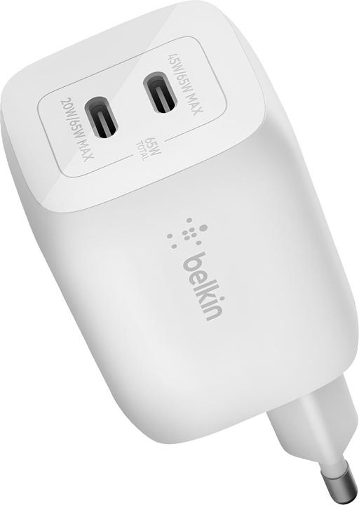 Image du produit Belkin Boost Charge Pro 2-Port GaN Charger (65 W)