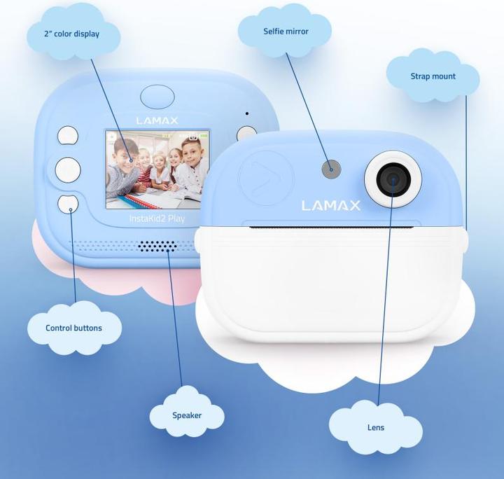 Produktbild Lamax InstaKid2 Play Blau