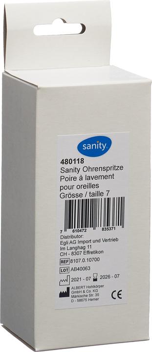 Image du produit Sanity Seringue auriculaire