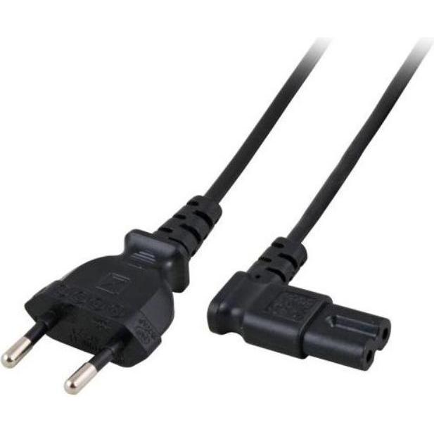 MicroConnect Power Cord Notebook 2m Black (2 m), Stromkabel