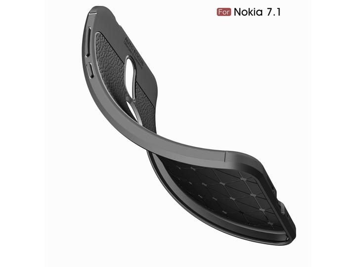 Immagine prodotto Screenguard Nokia 7.1 Cover Design in pelle Copertura TPU (Nokia 7.1)