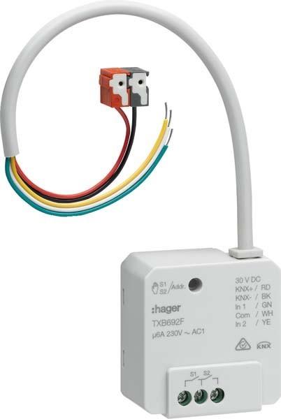 Actual product image Hager Switching/shutter output (Shutter actuator, Switch actuator)