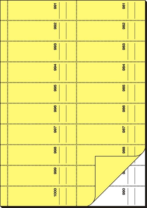 Nährwerte und Zutaten Sigel Bonbuch, 1000 Abrisse
