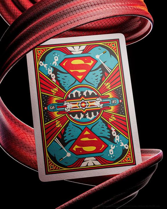 Actual product image Theory11 DC Comics playing cards Superman: The Man of Steel (English)