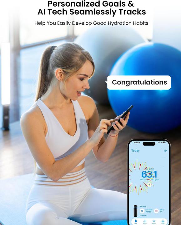 Productafbeelding WaterH - BOOST Chug Lid - Black (24oz./710ml) (0.71 l)