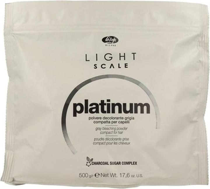 Produktbild Lisap Blondierpulver Light Scale Platinum grau 500 gr. (Blond, Grau)