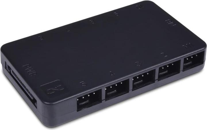 Alphacool Core 10x 4-Pin PWM Splitter - black (10 Fan)