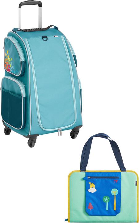 Actual product image Haba Kinderkoffer Schranktrolley 4 Rollen und Kreativtasche