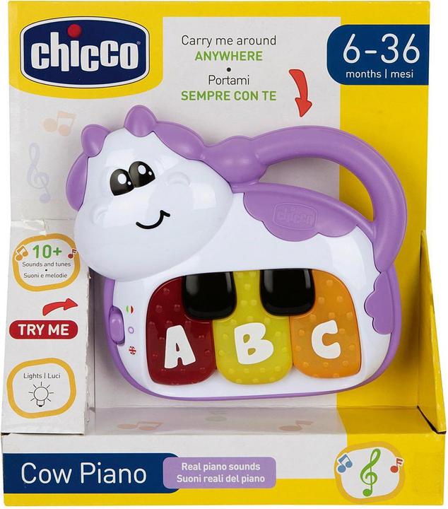 Actual product image Chicco Piano cow