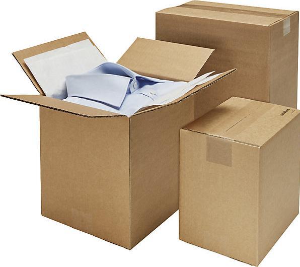 Actual product image Ratioform Folding corrugated cardboard box (250 x 250 x 250 mm, 1 x)