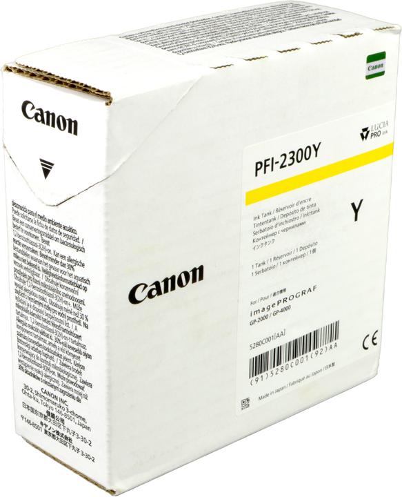 Produktbild Canon PFI-2300 Yellow (Y)