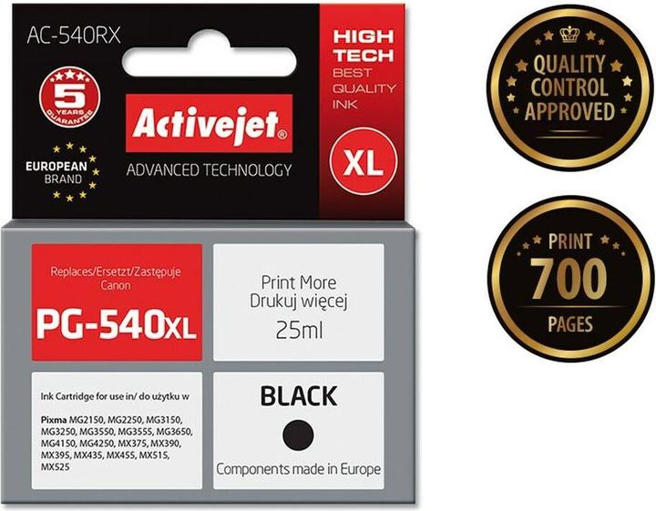 Actual product image Activejet Premium AC-540RX - 25 ml - Black (FC)