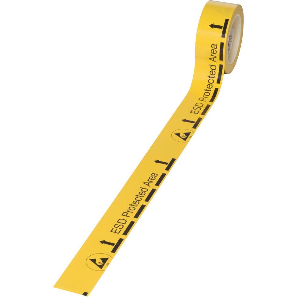 Wolfgang Warmbier, Klebeband, Bodenmarkierungsband, ESD, Rollenlänge 33 m, 140 µm, ableitfähig (50 mm)