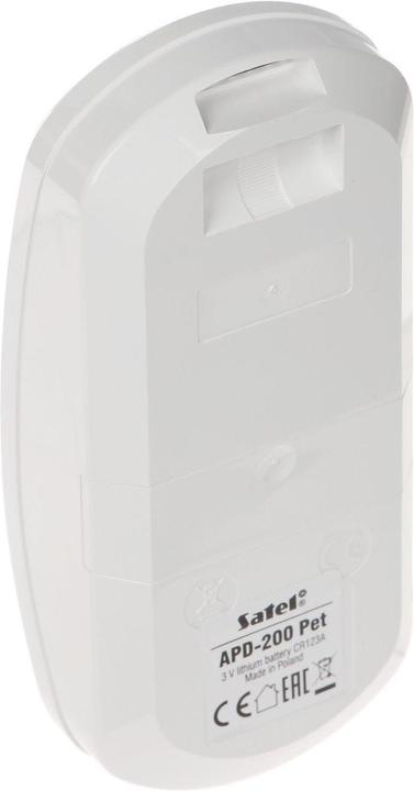 Actual product image Satel DETECTOR PIR WRL/APD-200 PET (15 m)