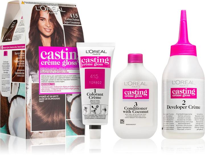 Immagine prodotto L'Oréal Paris Loreal Professionnel - Crème Gloss colata per capelli 415 Cioccolato ghiacciato (415 Cioccolato ghiacciato)