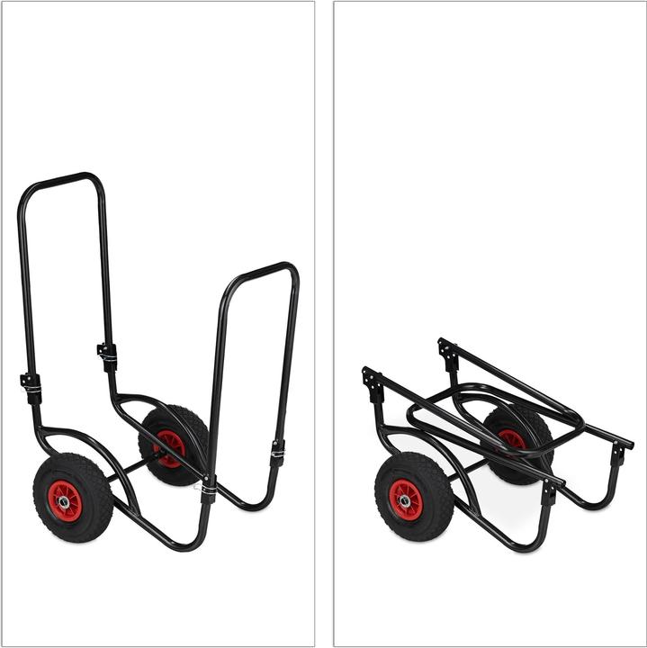 Actual product image Relaxdays Garden Trolley, Foldable
