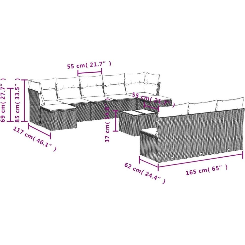Thumbnail - VidaXL, Gartenlounge, Porter