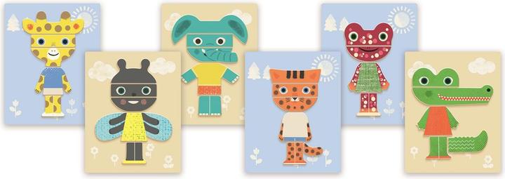 Image du produit Djeco Magnete Inzebox Mix Animals