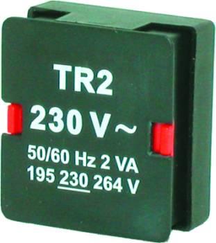 Actual product image Tele Haase TR2 230V AC 2VA transformer module plug-in transformer for Gamma and Trend relays (282120)