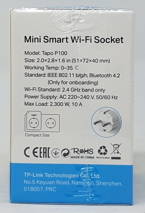 Produktbild TP-Link Tapo P100 (1-PACK) V1.2