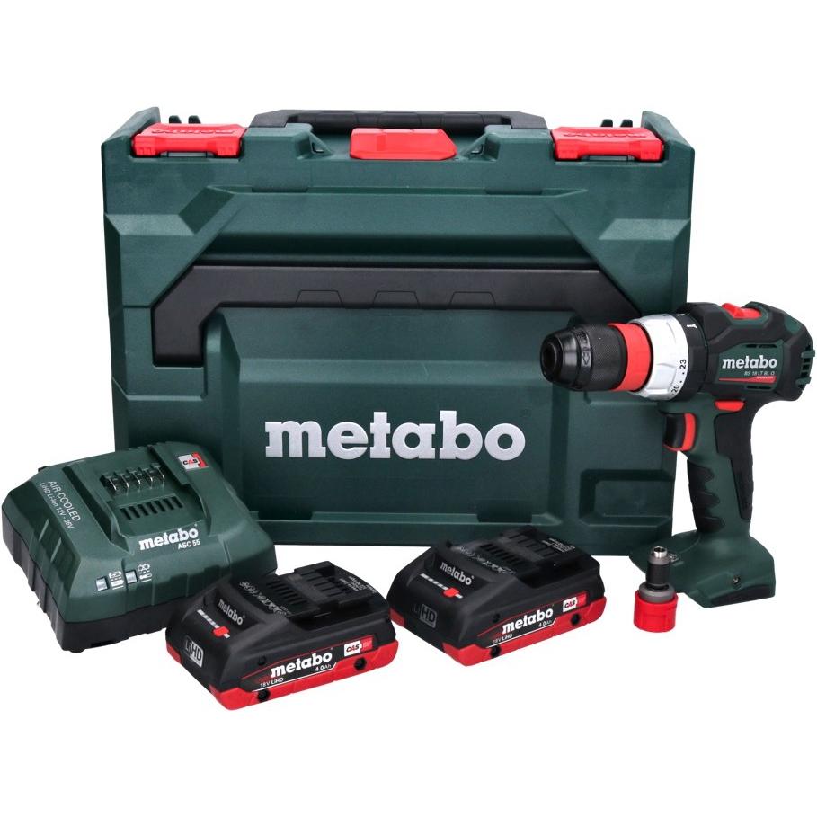 Thumbnail - Metabo, Bohrmaschine + Akkuschrauber, BS 18 LT BL Q Akku Bohrschrauber 18 V 75 Nm Brushless + 2x Akku 4,0 Ah + Ladegerät...