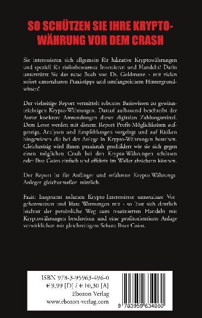 Produktbild Der Kryptowährungs-Report (Deutsch, Dr. Goldmann, 2018)