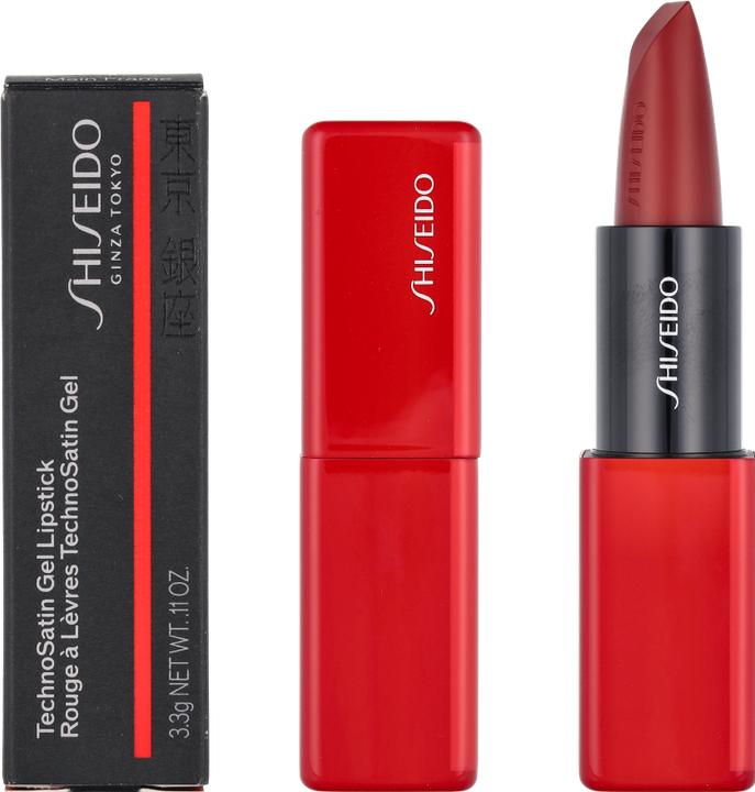 Actual product image Shiseido Technosatin Gel Lipstick No 413 (413 MAIN FRAME)