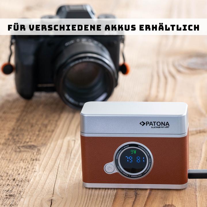 Produktbild Patona Retro Dual Charging Fuji NP-W126 (Kamera Akku Ladegerät)