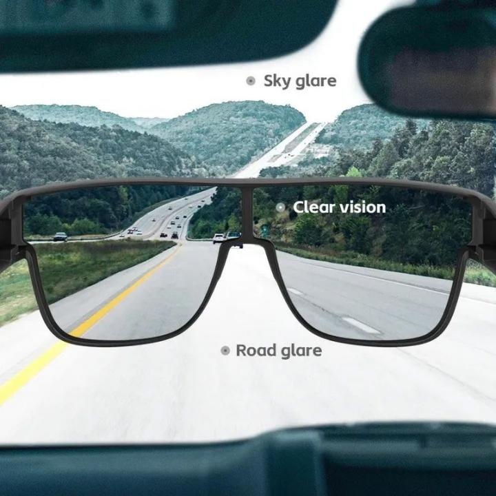 Produktbild Rockbros SP304 polarisierende Fahrradbrille – Grau (Grau, Grau)