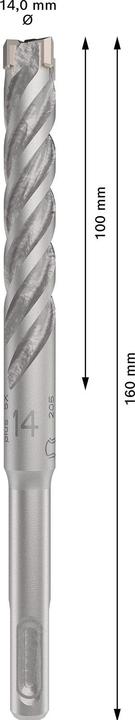 Actual product image DIY PRO SDS plus-5X hammer drill bit, 14 x 100 x 160 mm (14 millimetres)